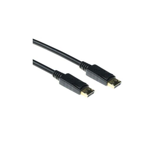 ACT AK3983 | DisplayPort 1.4 Kabel | 2,0m | Zwart | Power Pin 20 Niet Aangesloten