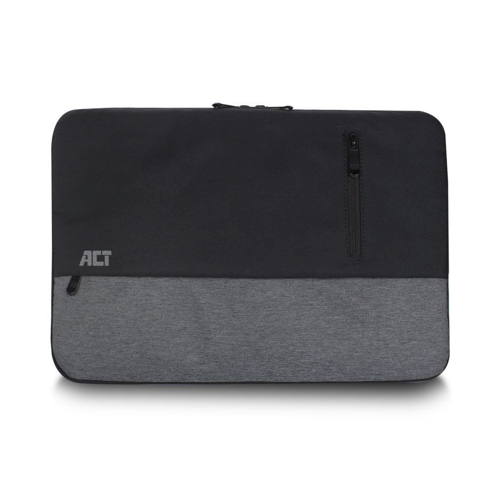 ACT Urban 14.1″ Laptop Sleeve | Zwart/Grijs