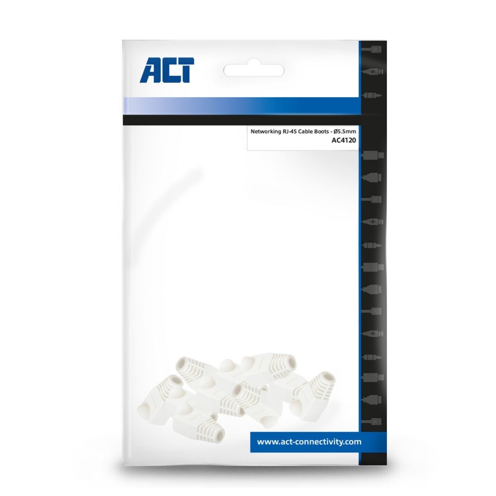 ACT kabelbeschermer | Grijs | 10 stuks | AC4120 - Afbeelding 3