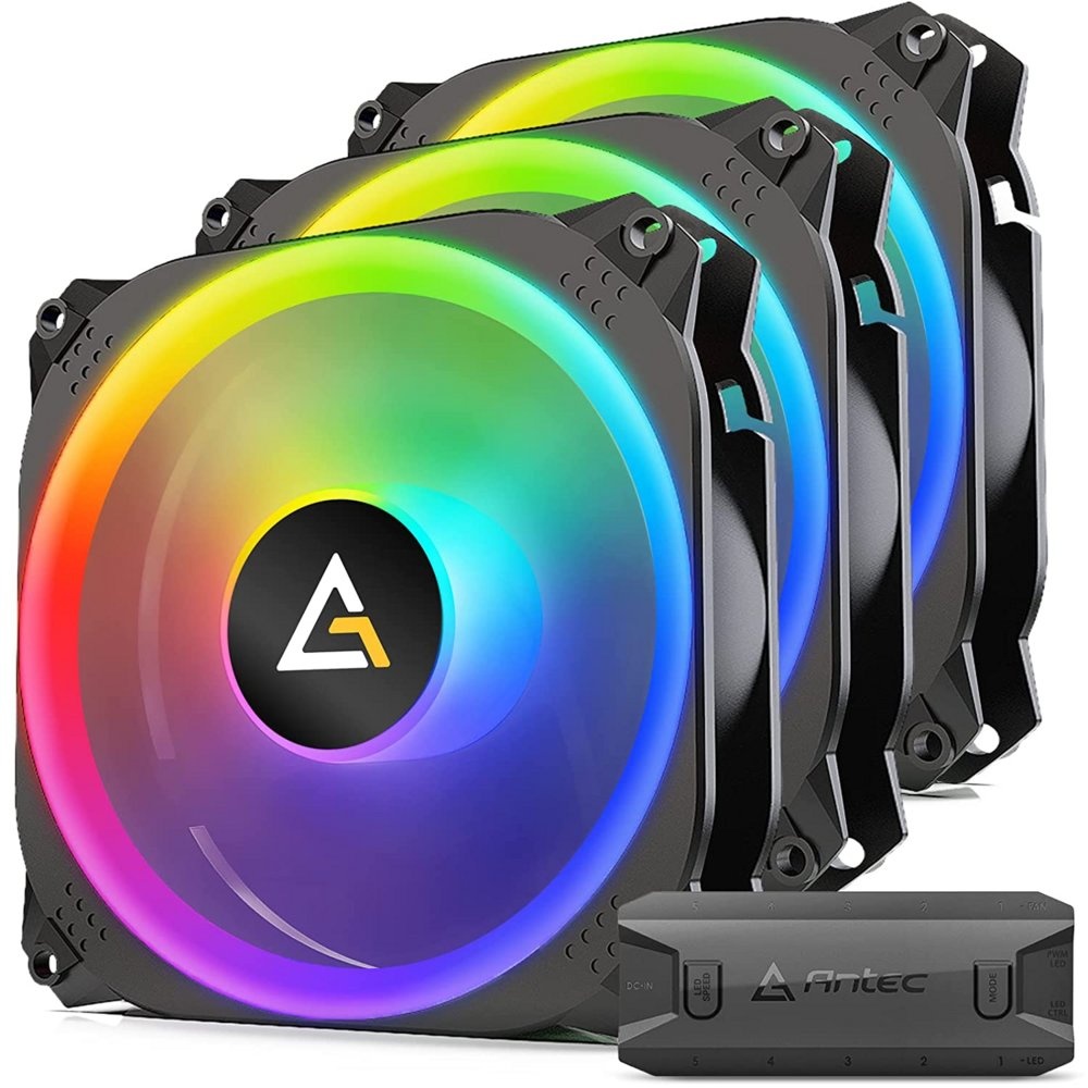 Antec Prizm X ARGB 3 Pack | 120mm Case Fans met Fan Controller - Afbeelding 2