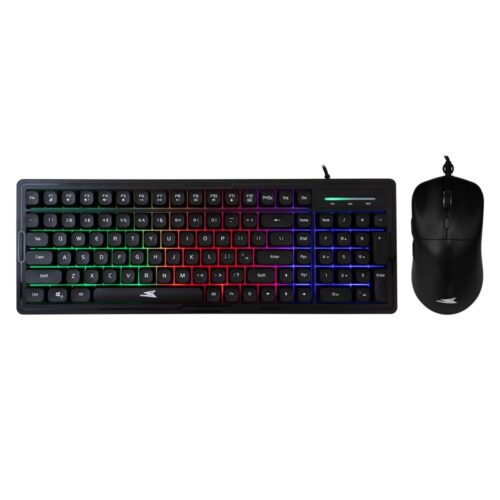 Baracuda ORCA RGB | Bekabeld Gaming Toetsenbord inclusief Muis | QWERTY | Zwart