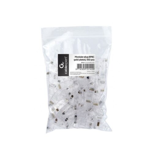 Cablexpert kabel-connector | 1 stuk | Transparant | PLUG3UP6/100