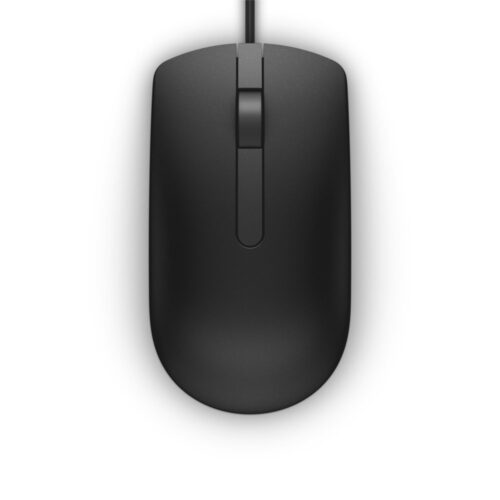 Dell MS116 | Bekabelde Muis | Links- en Rechtshandig | USB-A | 1000 DPI | Zwart