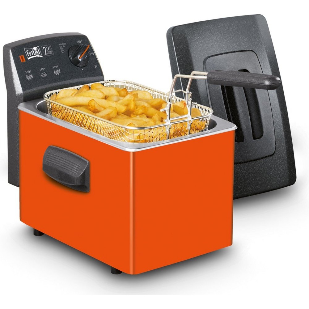 FRITEL Friteuse Turbo SF 4152 | Oranje | 3 Liter | 2200 Watt