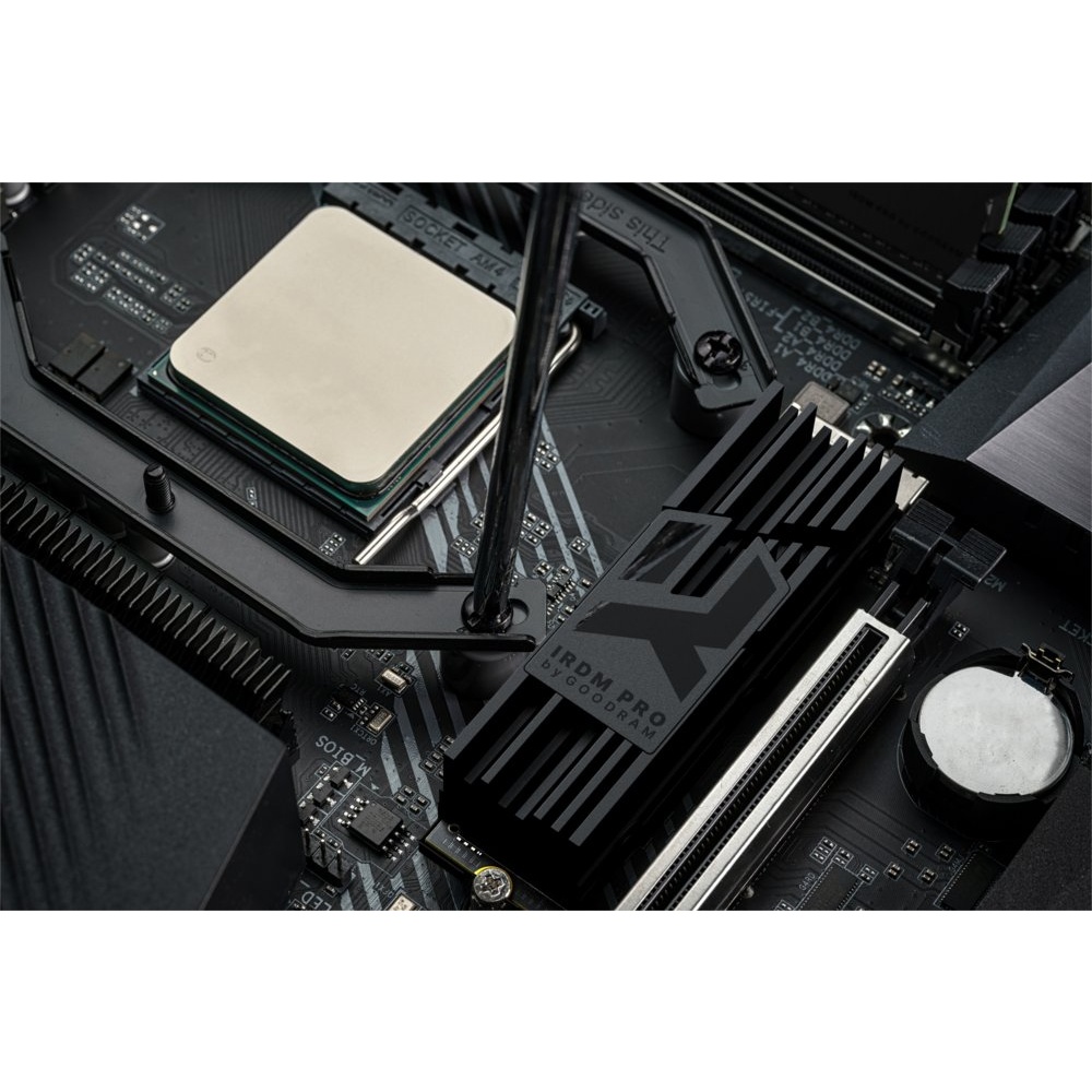 Goodram IRDM PRO | 2TB NVMe SSD | M.2 Gen4 | 7.000MB/s Lezen | 6.850MB/s Schrijven | Heatsink - Afbeelding 4