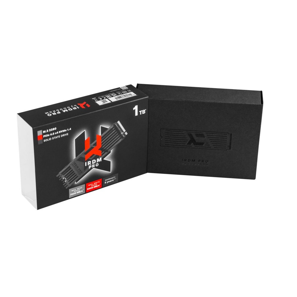 Goodram IRDM PRO | 2TB NVMe SSD | M.2 Gen4 | 7.000MB/s Lezen | 6.850MB/s Schrijven | Heatsink - Afbeelding 7