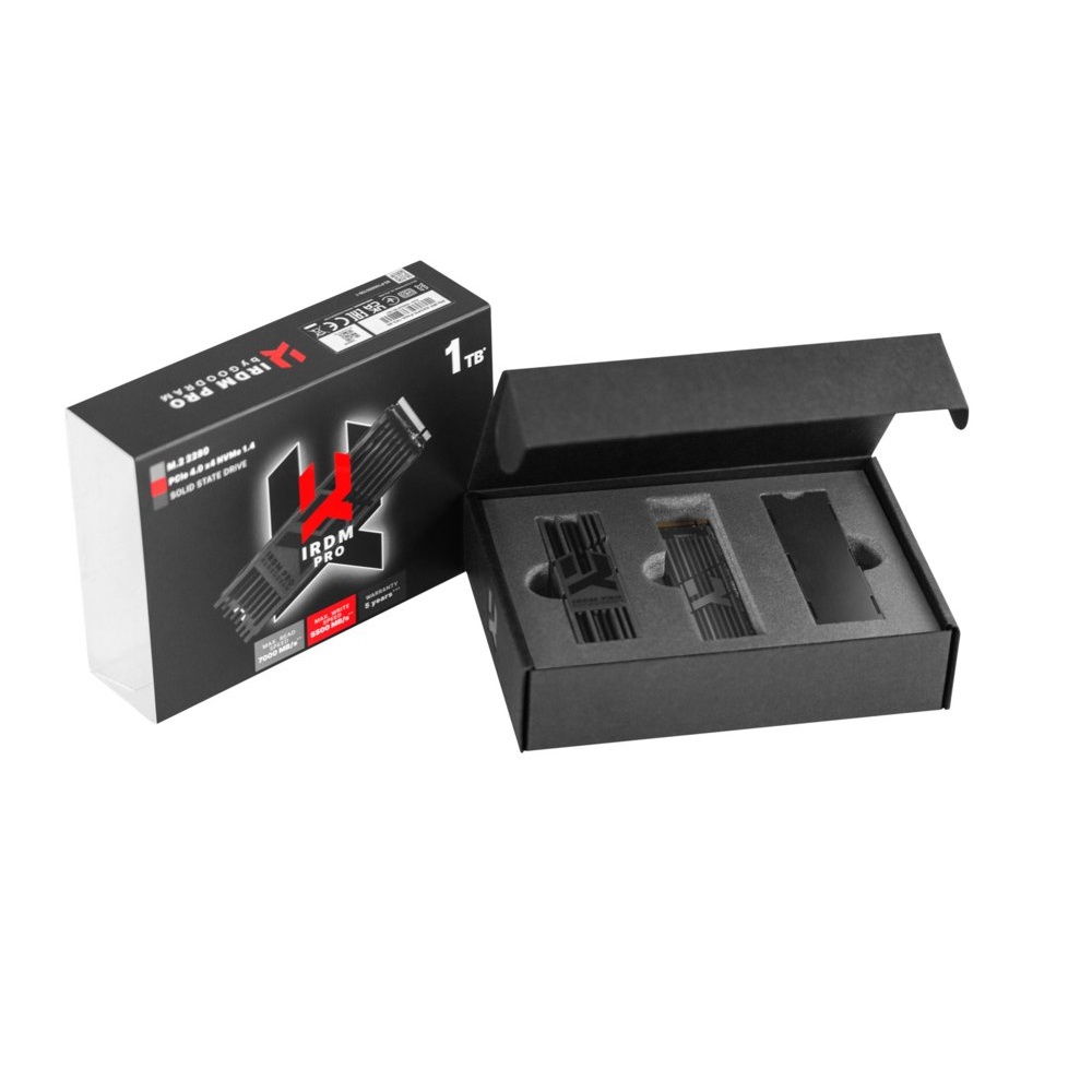 Goodram IRDM PRO | 2TB NVMe SSD | M.2 Gen4 | 7.000MB/s Lezen | 6.850MB/s Schrijven | Heatsink - Afbeelding 8