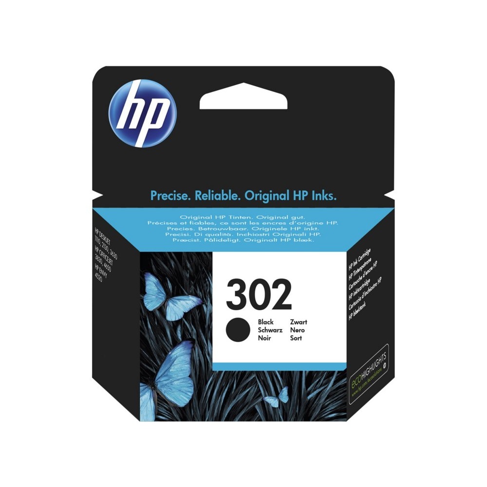 HP 302 | Originele Zwarte Inktcartridge