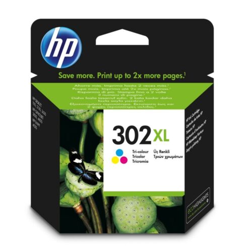 HP 302XL | Originele High-Capacity Drie-Kleuren Inktcartridge