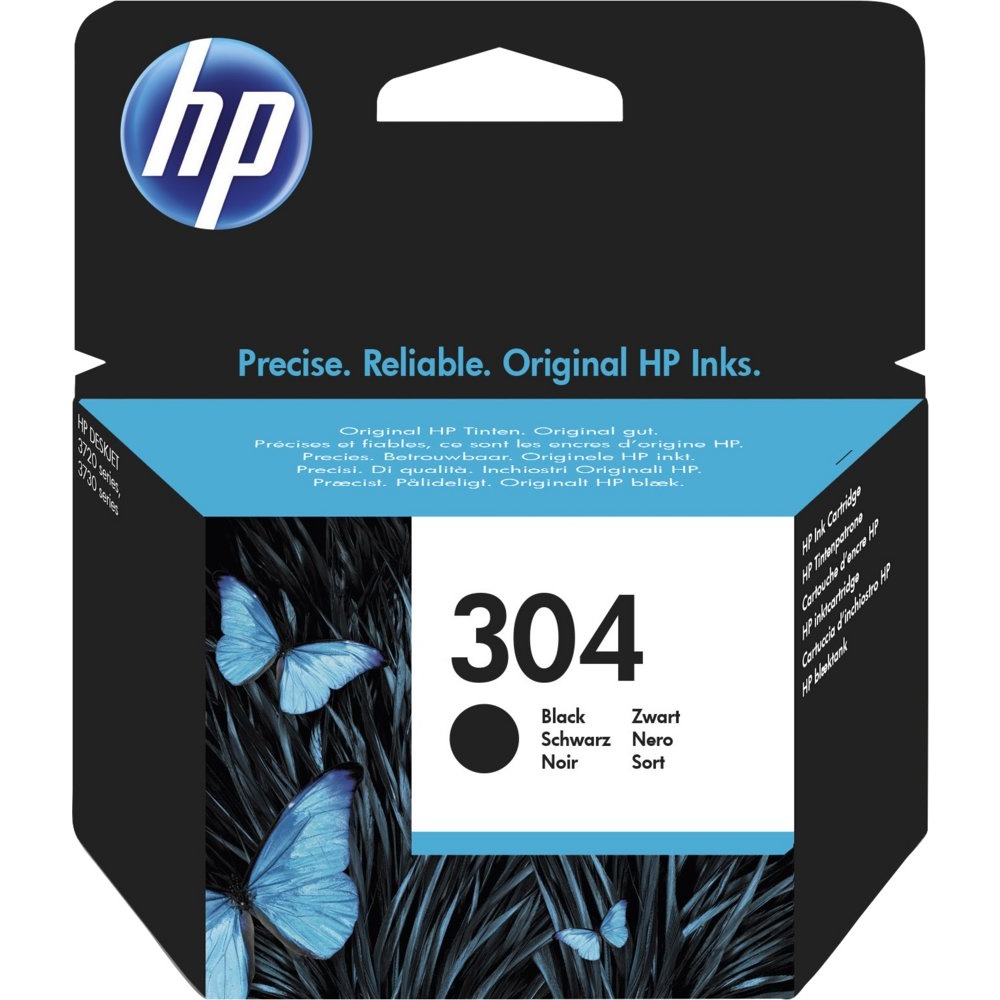HP 304 | Originele Zwarte Inktcartridge