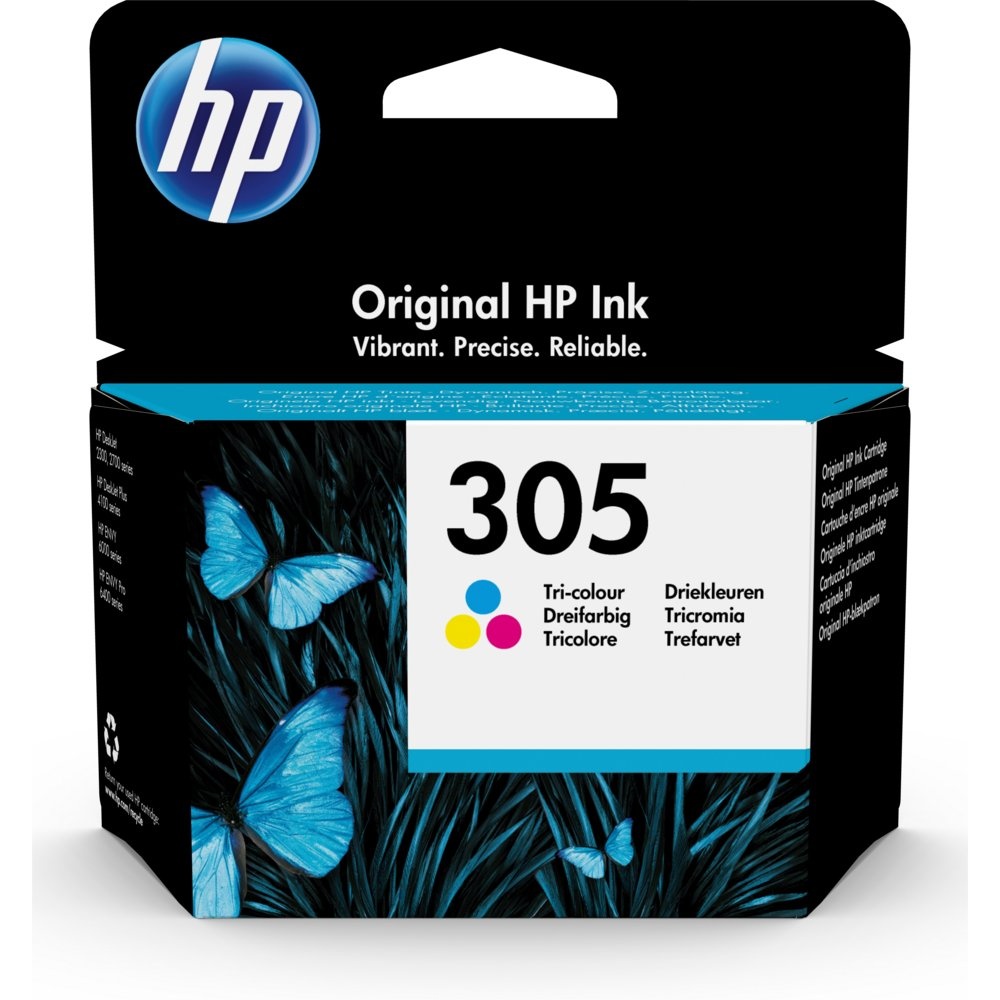HP 305 | Originele Drie-Kleuren Inktcartridge