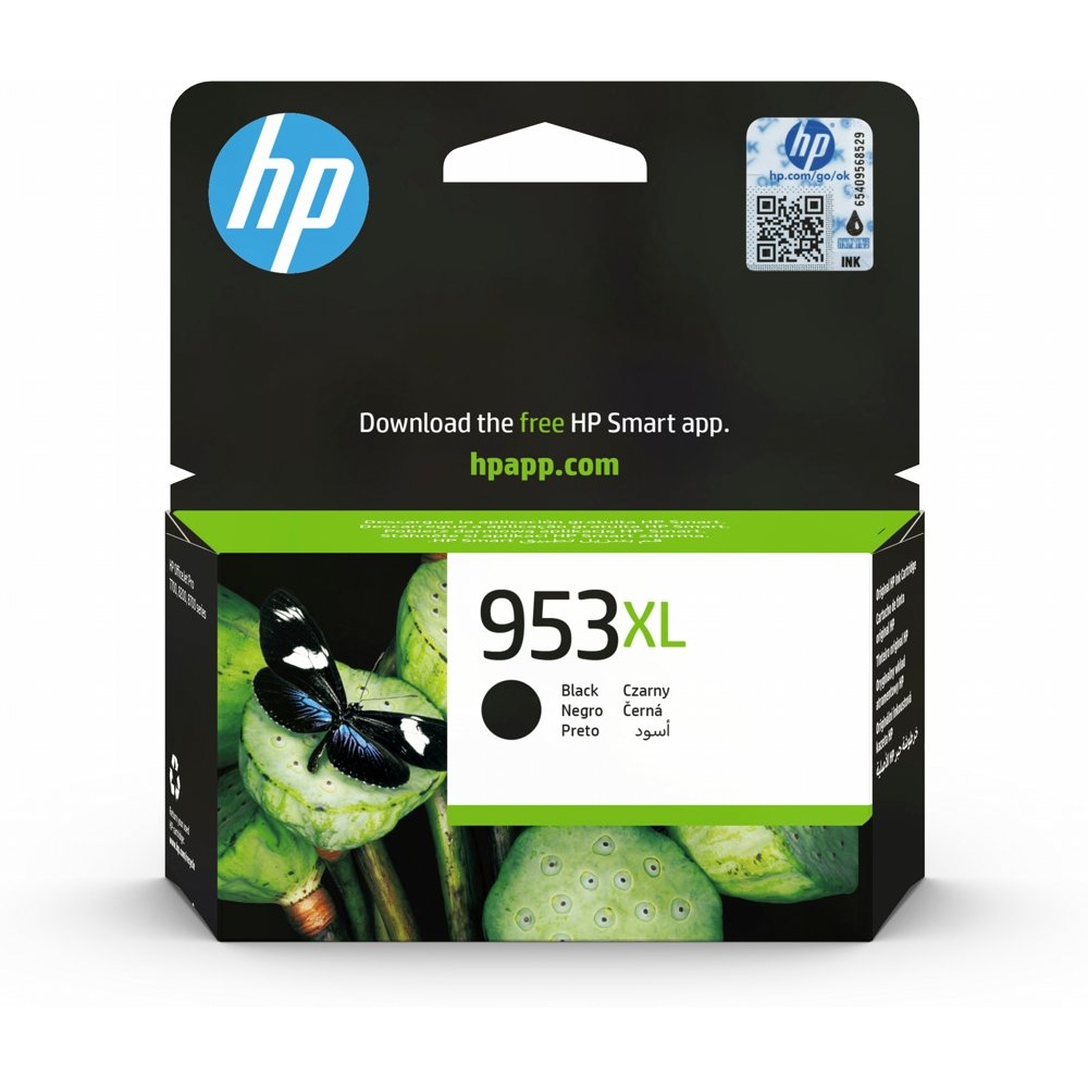 HP 953XL | Originele High-Capacity Zwarte Inktcartridge