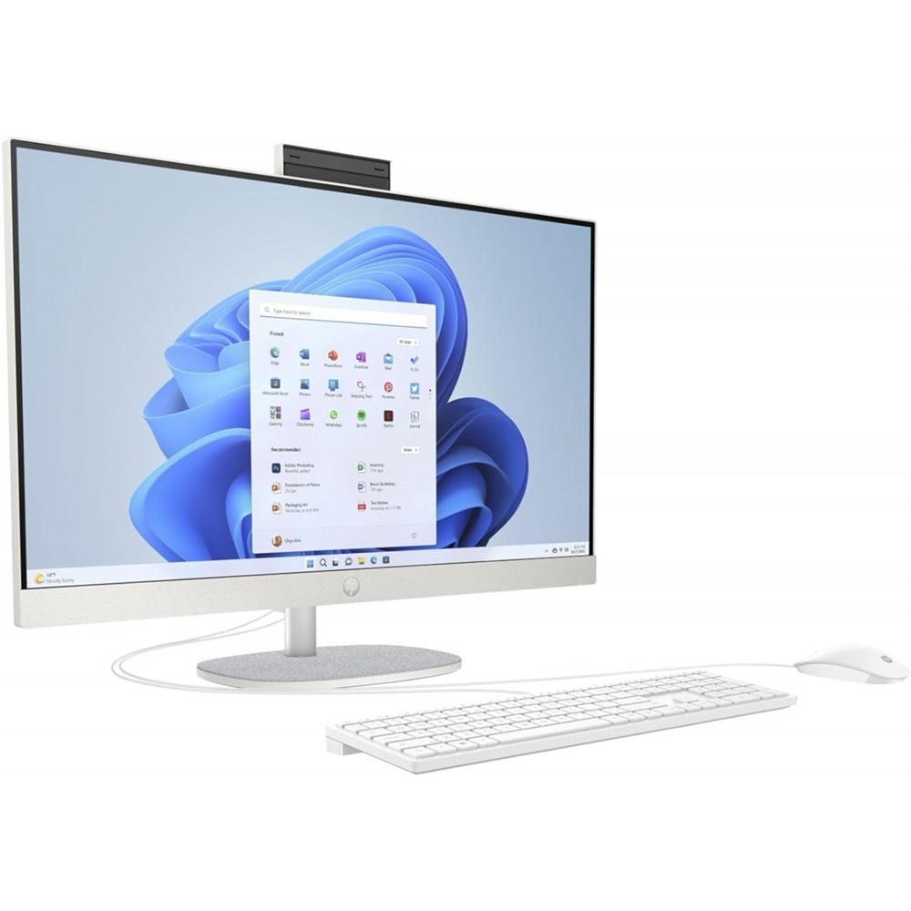 HP All-in-One 24-cr0089ny | 23.8'' Full HD IPS Touchscreen | Intel Core i5-1334U | 8GB RAM | 512GB SSD | W11 Professional - Afbeelding 3