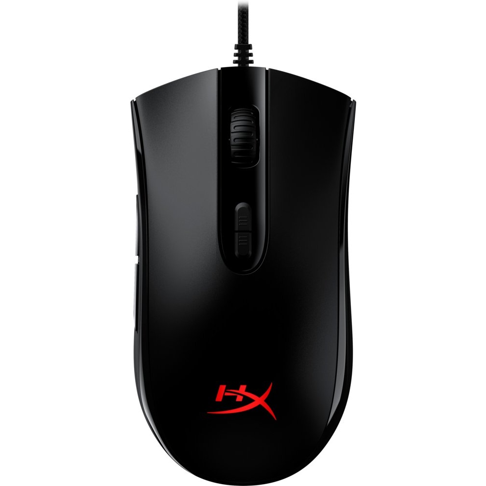 HyperX Pulsefire Core | Bekabelde Gaming Muis | Rechtshandig | USB-A | 6200 DPI | Zwart