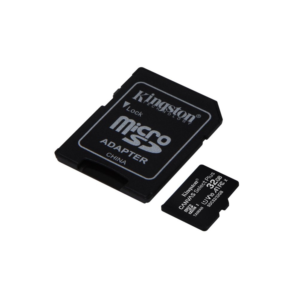 Kingston Canvas Select Plus | MicroSDHC | 32GB | Class 10 | UHS-I U1 - Afbeelding 3