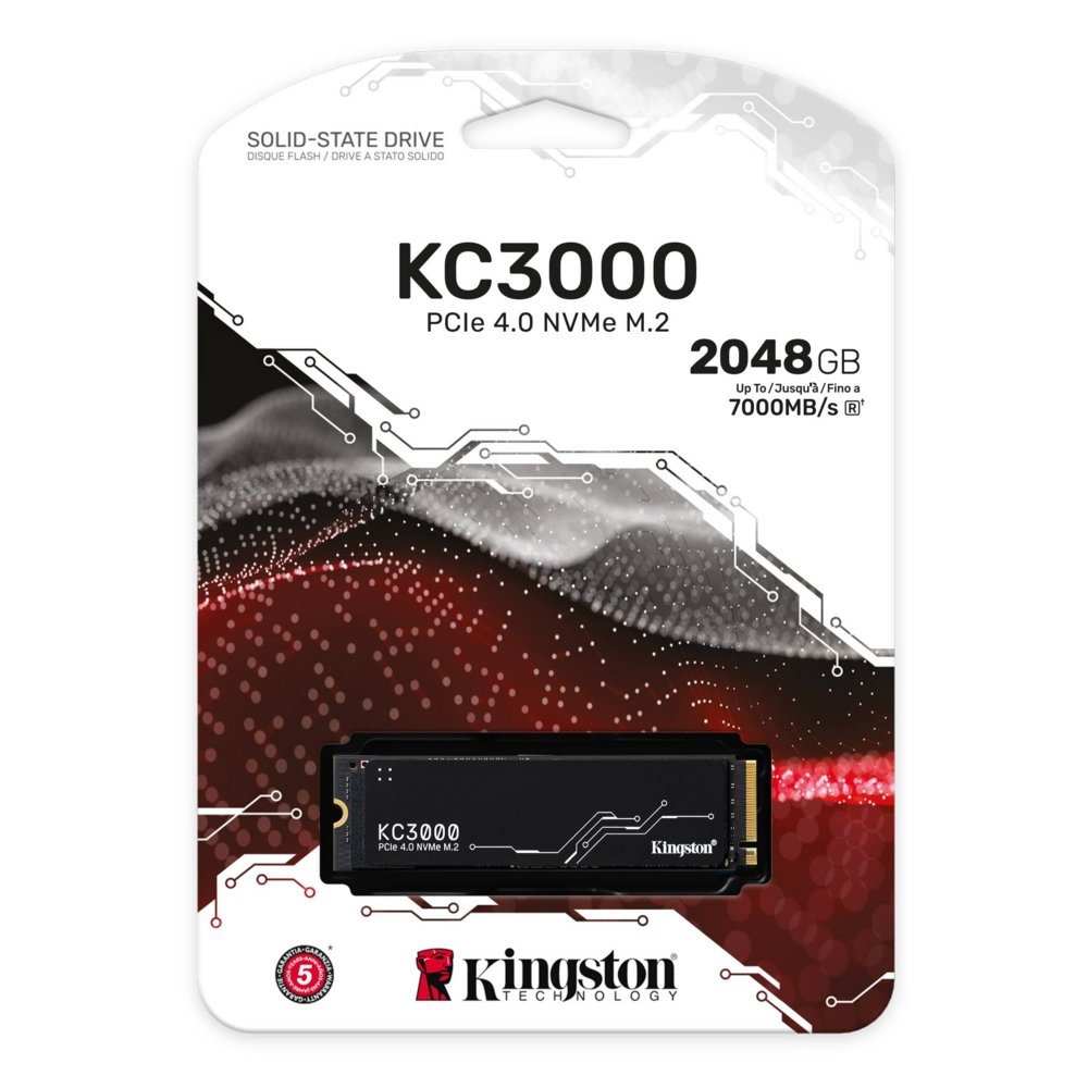 Kingston KC3000 | 2TB NVMe SSD | M.2 Gen4 | 7.000MB/s Lezen | 7.000MB/s Schrijven - Afbeelding 3