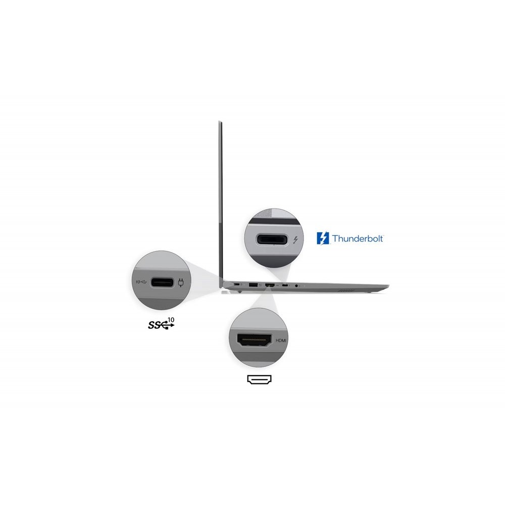 Lenovo ThinkBook 16 G8 | 16" WUXGA IPS (1920x1200) | Intel Core Ultra 5 225H | 16GB DDR5 RAM | 512GB SSD | Windows 11 Professional | Grijs - Afbeelding 8