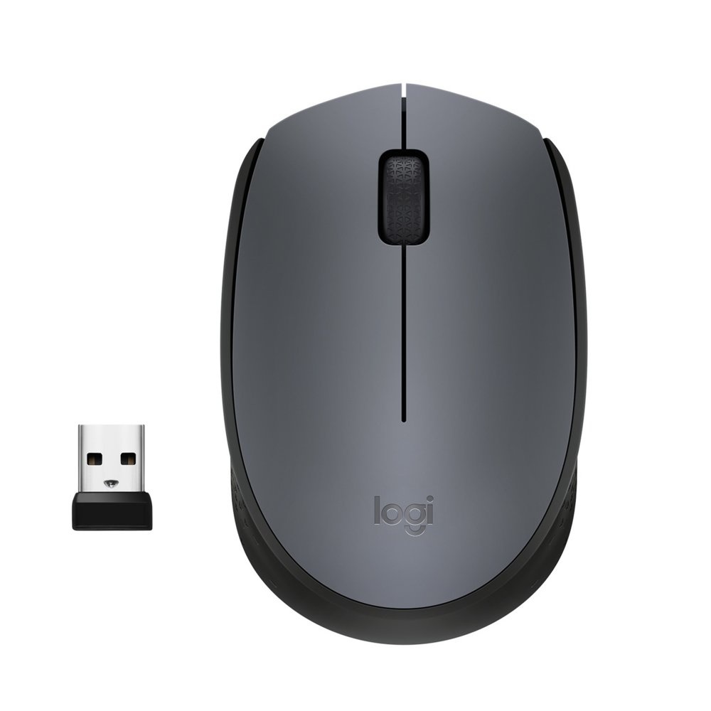 Logitech M170 | Draadloze Muis | Links- en Rechtshandig | RF | 1000 DPI | Grijs - Afbeelding 2
