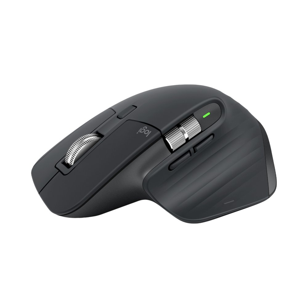 Logitech MX Master 3S | Draadloze Muis | RF-Draadloos + Bluetooth | 8000 DPI | Grafiet
