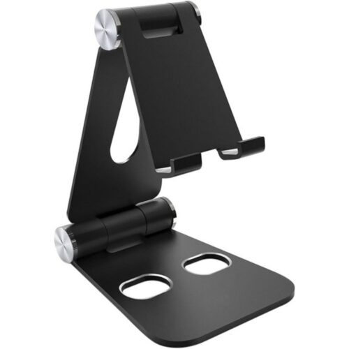 Mobiparts Phone Stand | Verstelbare Telefoonhouder van Metaal | Maat M