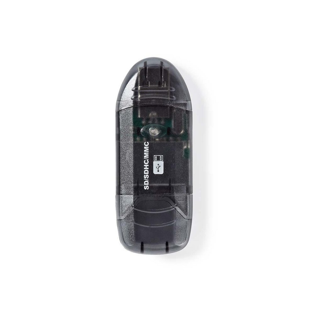 Nedis CRDRU2100BK | Geheugenkaartlezer | USB 2.0 | Zwart - Afbeelding 5