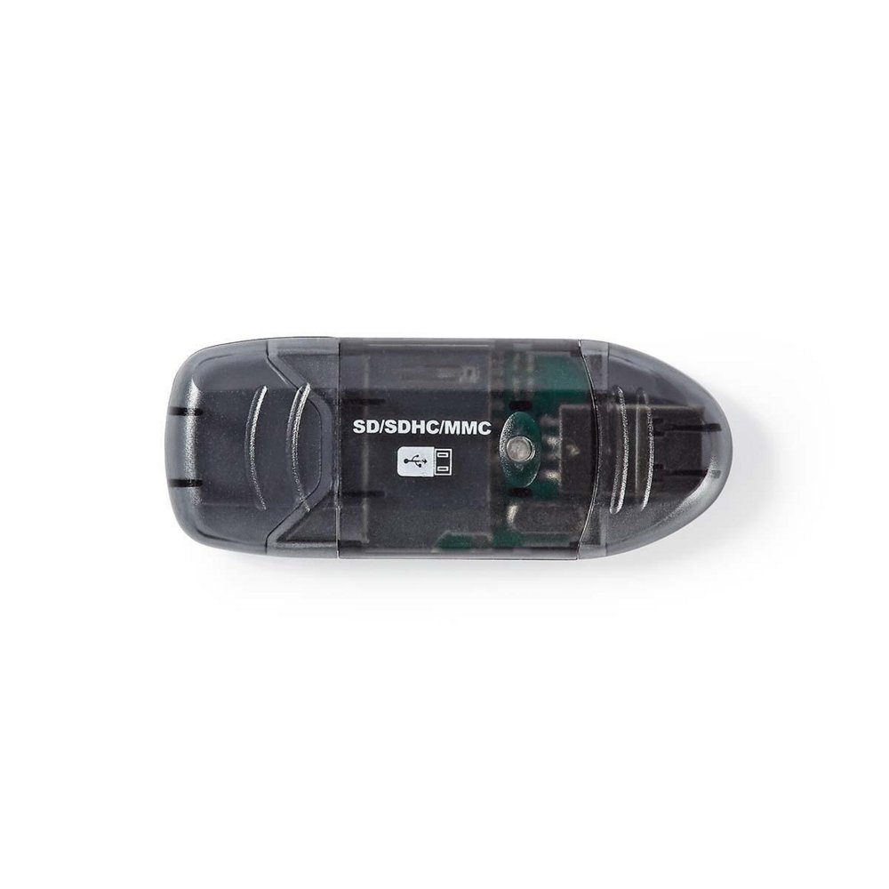 Nedis CRDRU2100BK | Geheugenkaartlezer | USB 2.0 | Zwart - Afbeelding 6