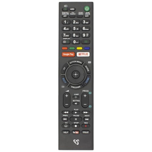 SBOX RC-01402 | Afstandsbediening | Geschikt voor Sony TV's | Zwart