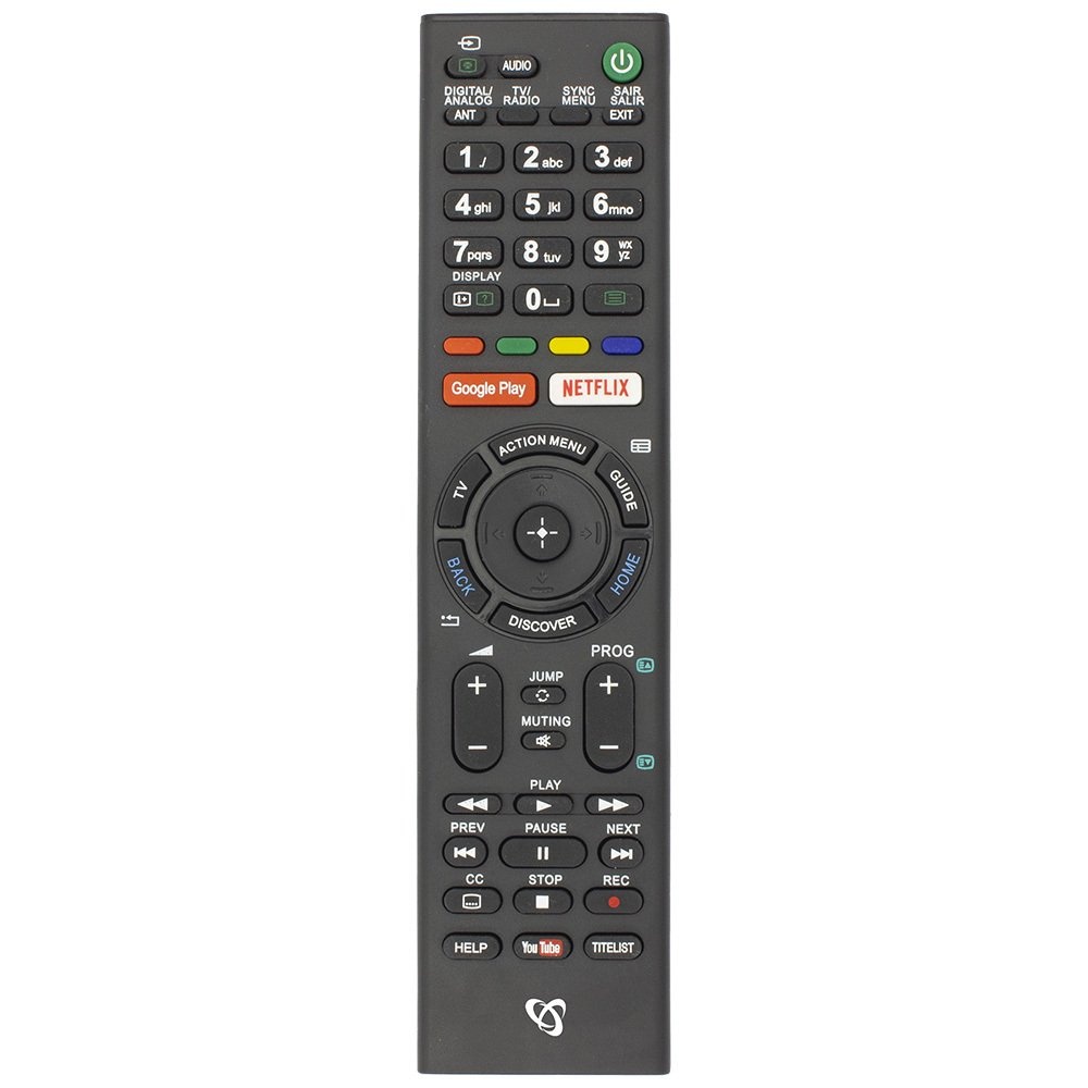 SBOX RC-01402 | Afstandsbediening | Geschikt voor Sony TV’s | Zwart
