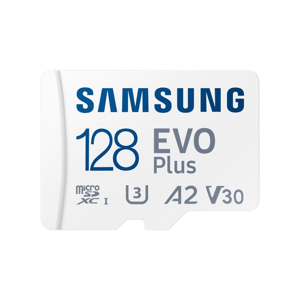 Samsung EVO Plus | MicroSDXC | 128GB | Class 10 | UHS-I U3 | Betrouwbare Opslag