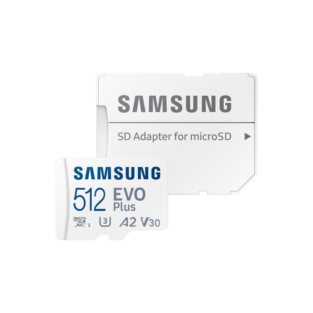 Samsung EVO Plus | MicroSDXC | 512GB | Class 10 | UHS-I U3 | V30 | A2 | Tot 160MB/s | Inclusief adapter - Afbeelding 5