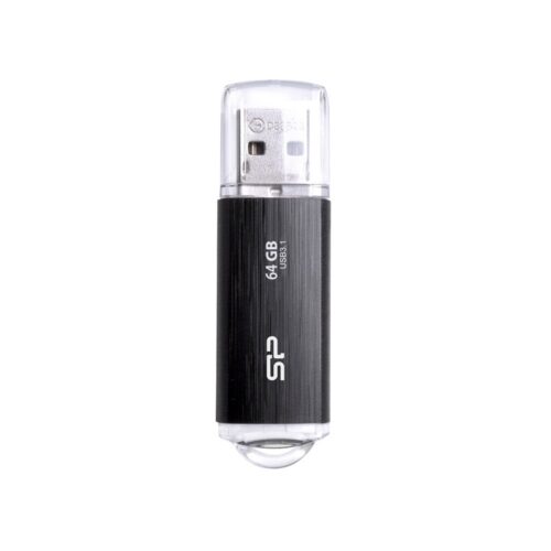 Silicon Power Blaze B02 | 64GB USB-A 3.2 Flash Drive | Zwart