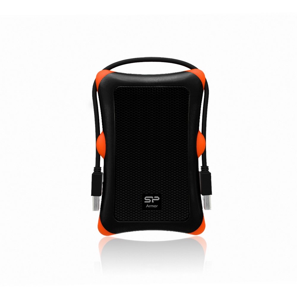 Silicon Power Rugged Armor Externe Harde Schijf | 1TB | USB 3.2 | Zwart