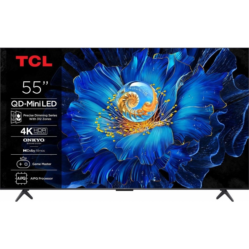TCL 55C61KS | 55″ 4K Ultra HD QD-MiniLED Smart TV | 60Hz | Google TV + Wifi | Dolby Vision | HDMI 2.1 (2025)