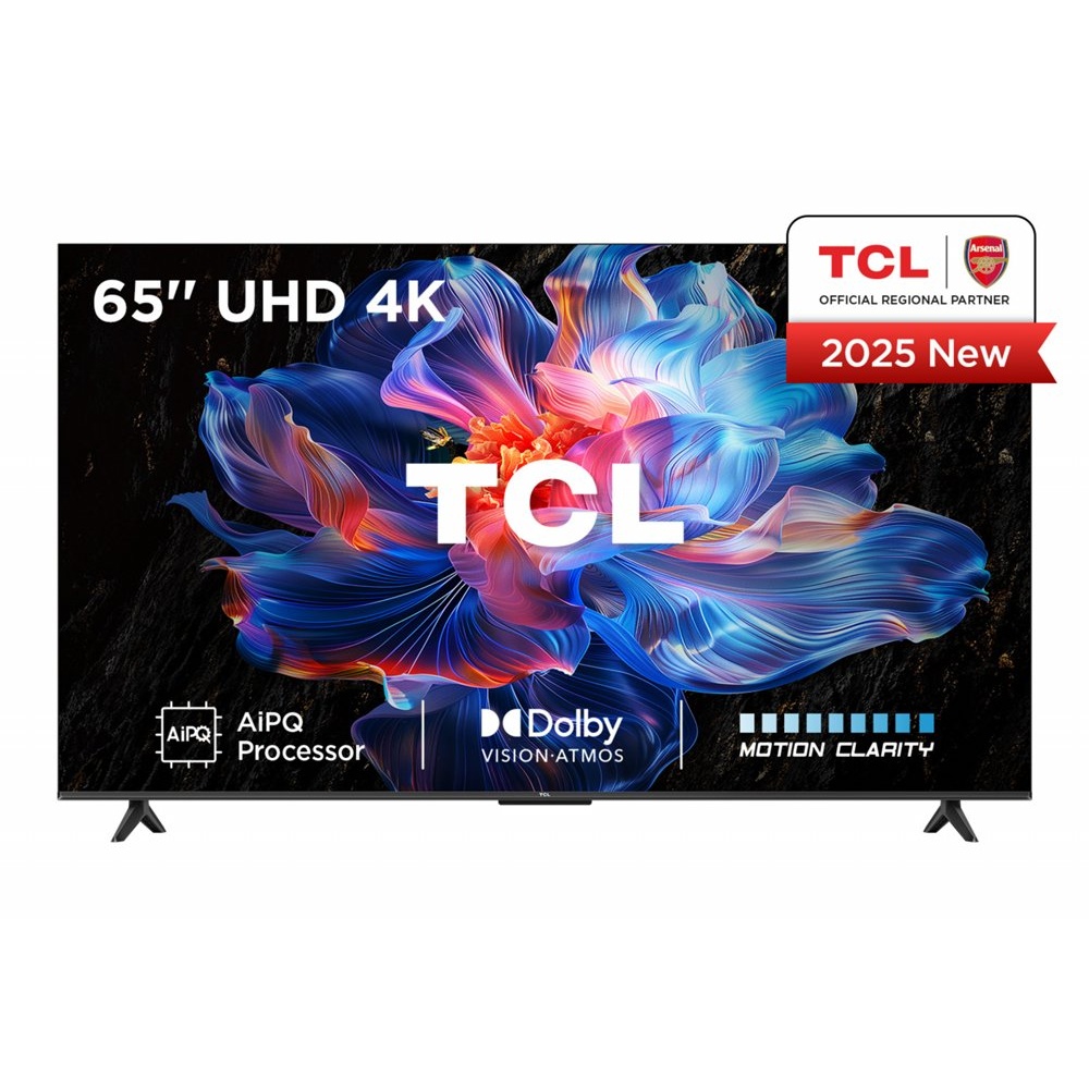 TCL 65V6C | 65″ 4K Ultra HD DLED Smart TV | Google TV | Dolby Vision | 60Hz (2025)