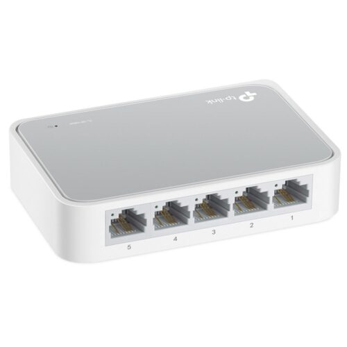 TP-Link TL-SF1005D | Unmanaged Switch | 5-poorts Fast Ethernet (10/100 Mbps) | Wit