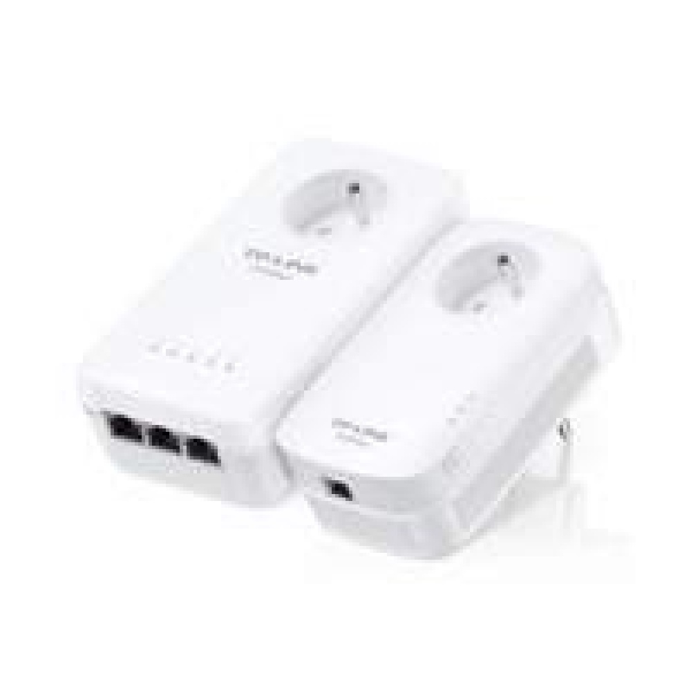 TP-Link TL-WPA8631P KIT | AV1300 Powerline Adapter Set | 1300 Mbps | Gigabit Ethernet | Wi-Fi AC1200 | Met Stopcontact | Wit - Afbeelding 2