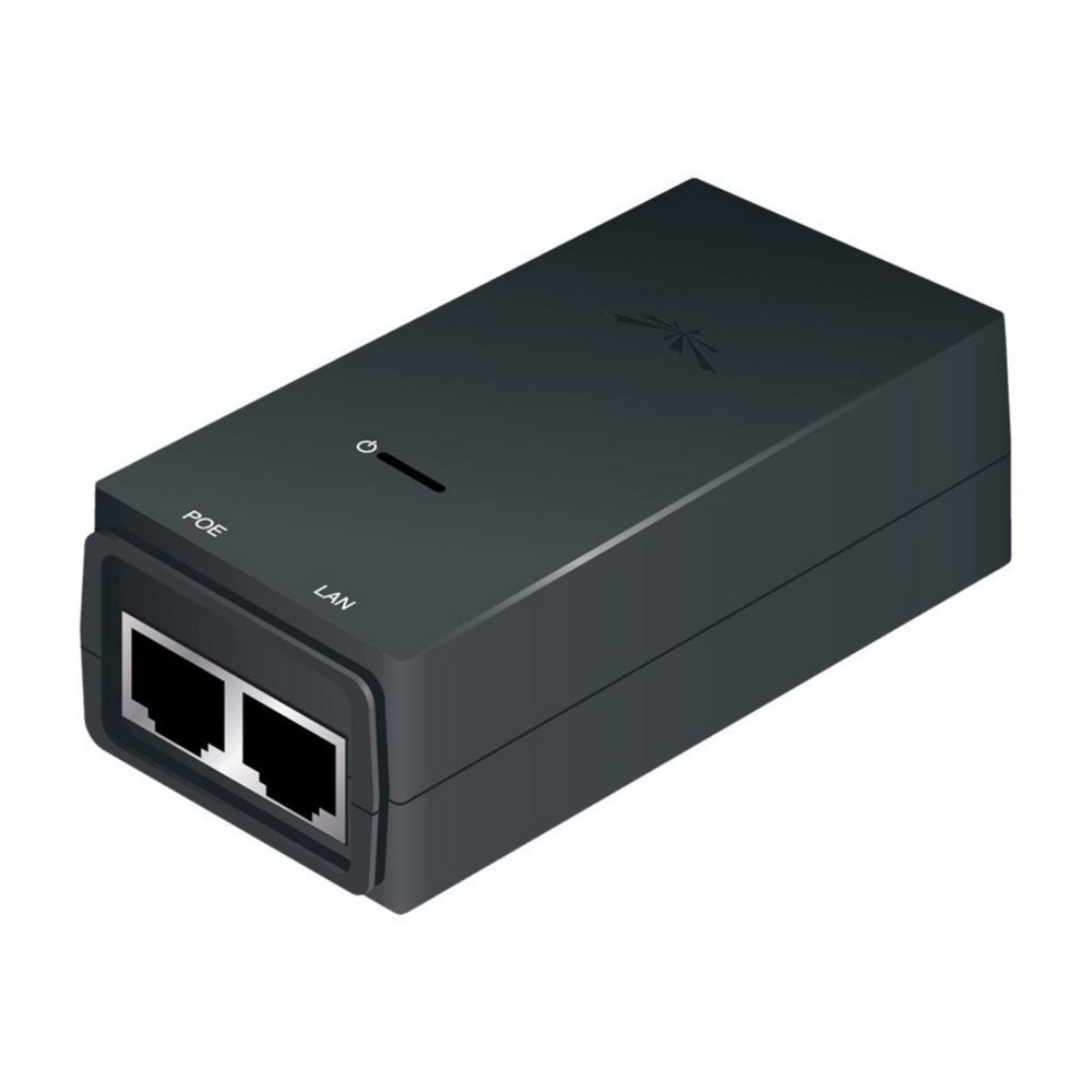 Ubiquiti Networks POE-24-12W-G | PoE Adapter & Injector | 24V | 12W | Gigabit Ethernet