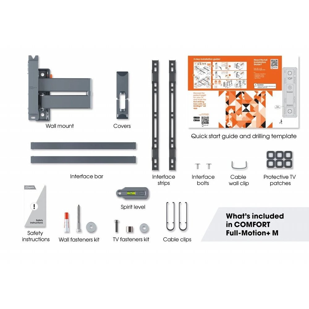 Vogel's Comfort TVM3445 | Draai- en kantelbare TV-beugel | 32-65" | max 25kg | VESA 400x400 - Afbeelding 5