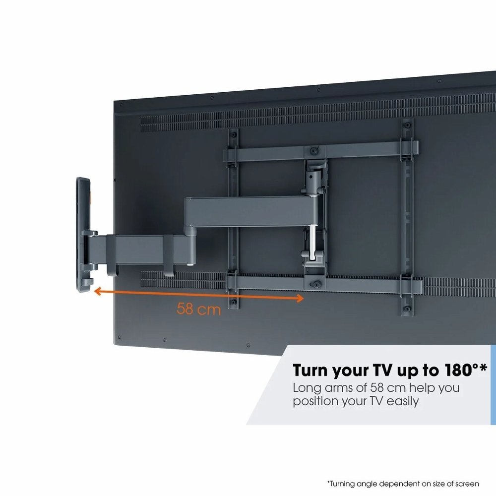 Vogel's Comfort TVM3445 | Draai- en kantelbare TV-beugel | 32-65" | max 25kg | VESA 400x400 - Afbeelding 8