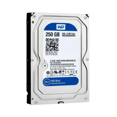 Western Digital Blue HDD 3.5" | 250GB SATA III | 7200RPM | PULLED