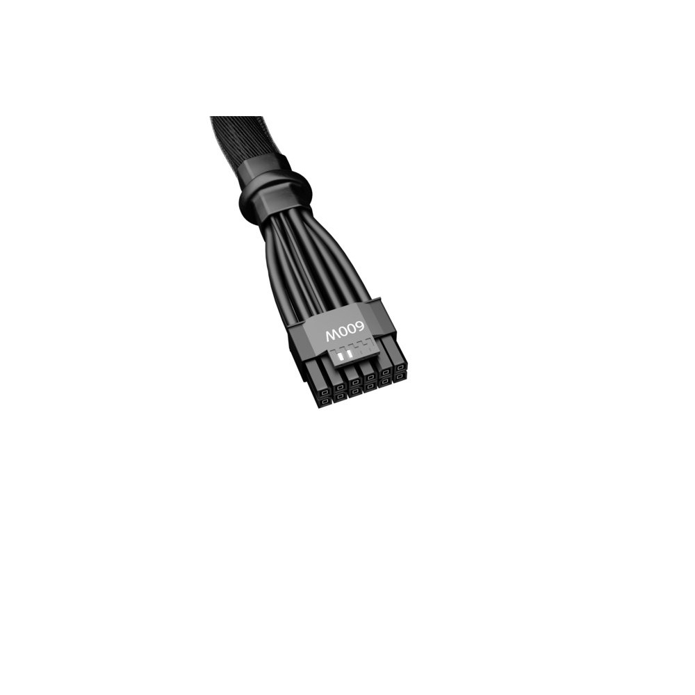 be quiet! BC072 | 12VHPWR PCIe 5.0 Adapterkabel | 600W | Geschikt voor RTX 4080 en hoger | Zwart
