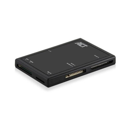ACT AC6370 | USB 3.2 Gen1 Geheugenkaartlezer | Type-A | Zwart