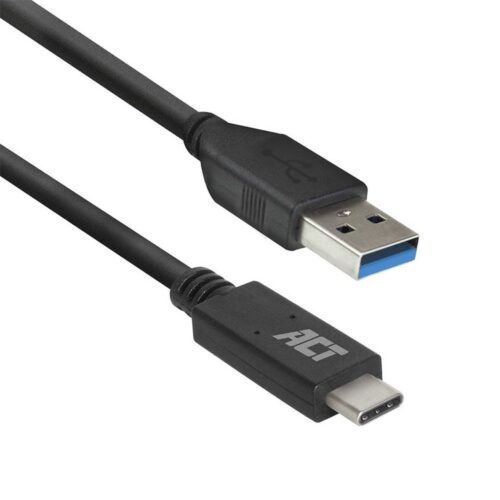ACT AC7417 | USB 3.2 Gen 1 | USB-C naar USB-A | 2m | Zwart