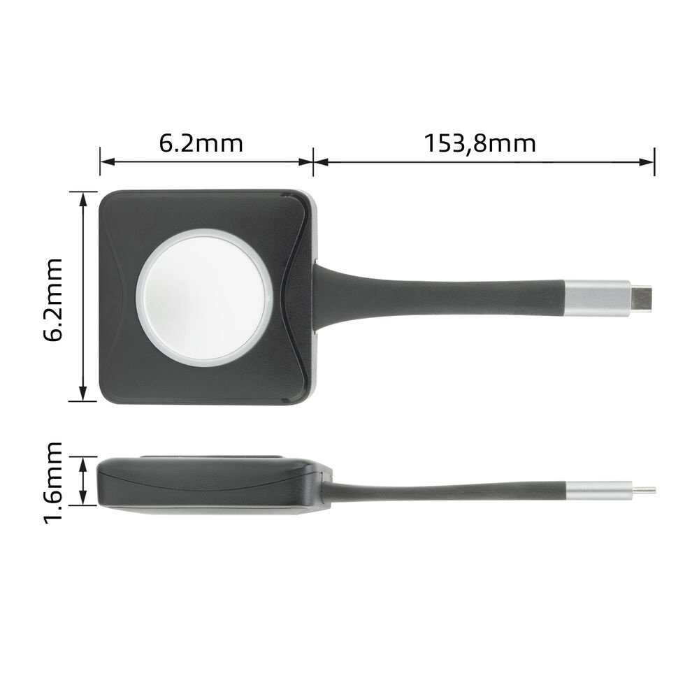 ACT Aero 4K Presentator Knop (AC7961) | USB-C | 4K | Draadloos | Tot 20m | Plug and Play - Afbeelding 3