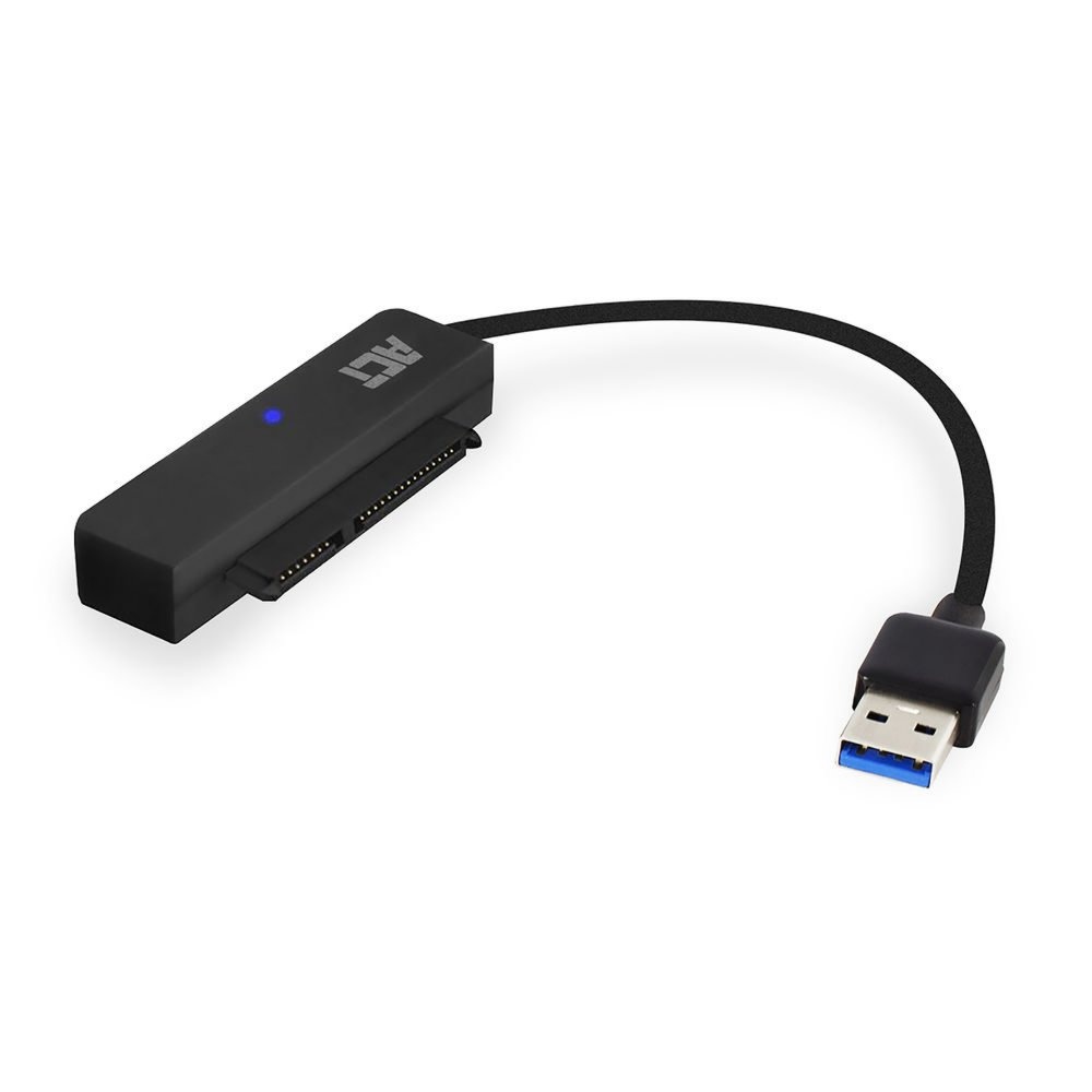ACT kabel-tussenstuk | SATA naar USB-A | Zwart | AC1510