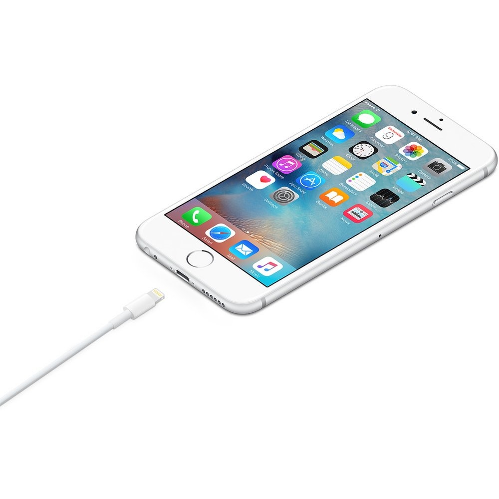 Apple kabel | USB-A naar Lightning | 1 m | Wit | MXLY2ZM/A - Afbeelding 2