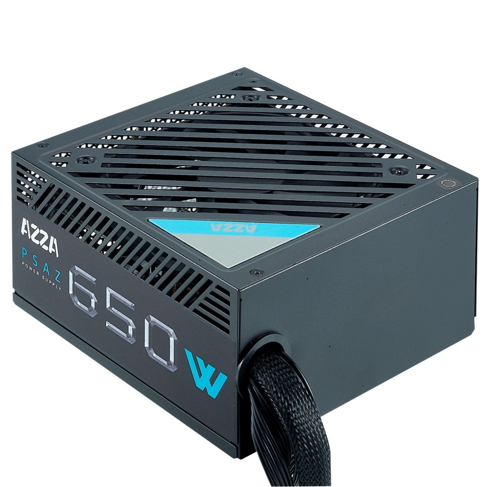 Azza PSAZ-650W | 650 Watt Bronze ATX PSU | Power Supply | Voeding