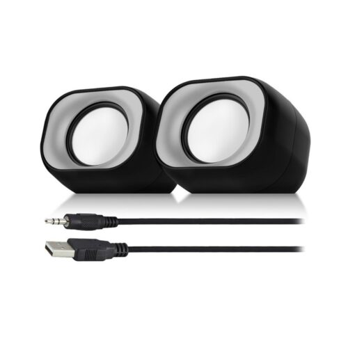 Eminent EM3513 | 2.0 Luidsprekerset | Compact Stereo Geluid | 34W RMS