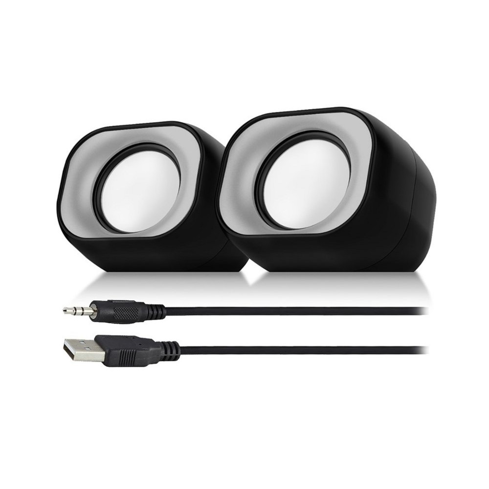 Eminent EM3513 | 2.0 Luidsprekerset | Compact Stereo Geluid | 34W RMS