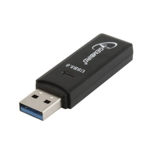 Gembird UHB-CR3-01 | Geheugenkaartlezer | USB 2.0 | SD/microSD | Zwart